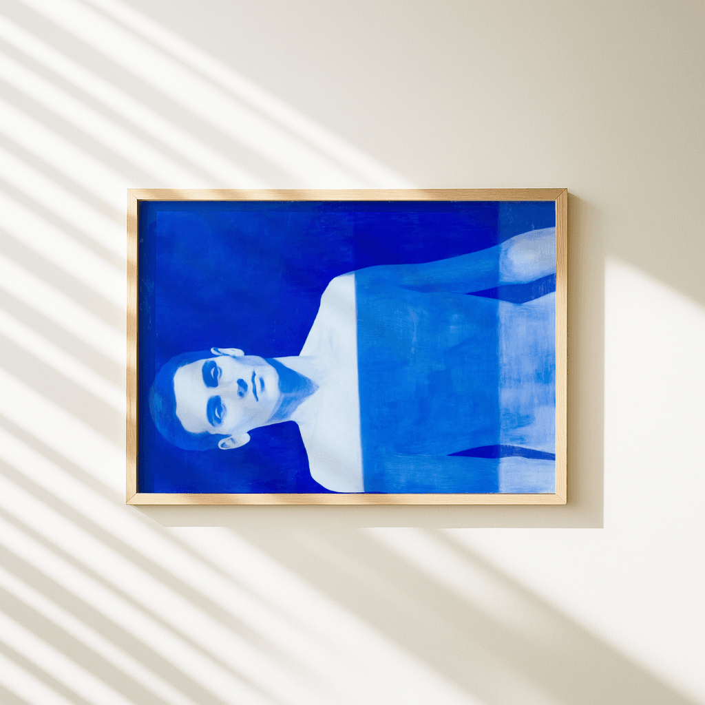 Blue quiet man - The Secret Gallery