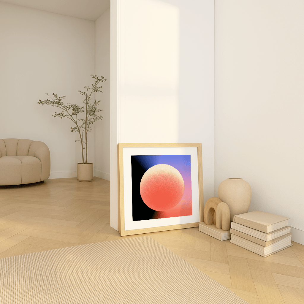 Almost Red Sphere - The Secret Gallery