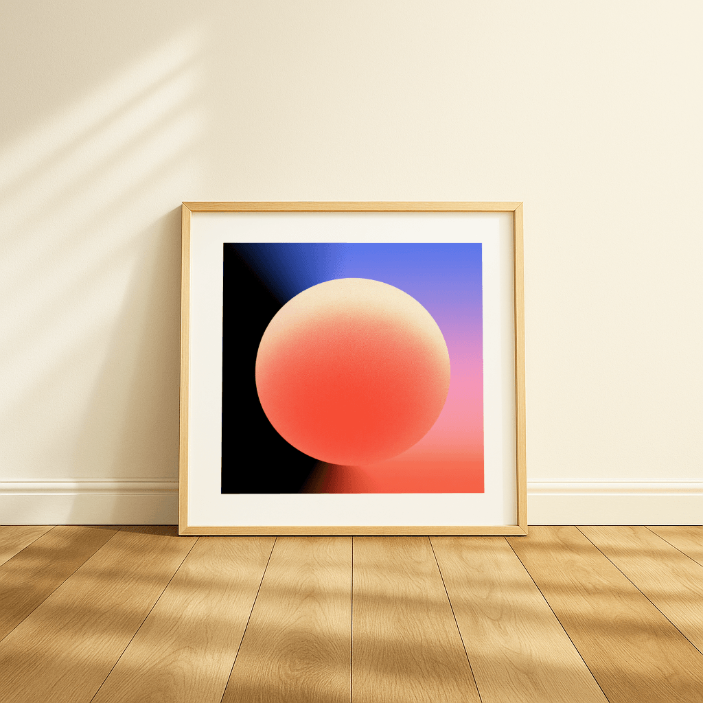 Almost Red Sphere - The Secret Gallery