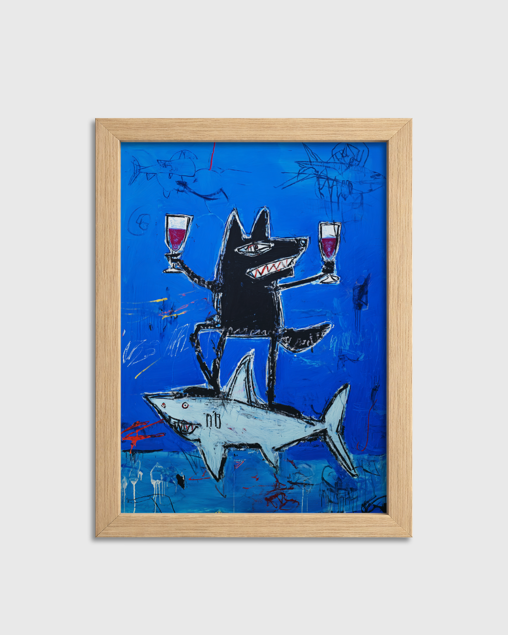 Most chaotic Wolf and Shark