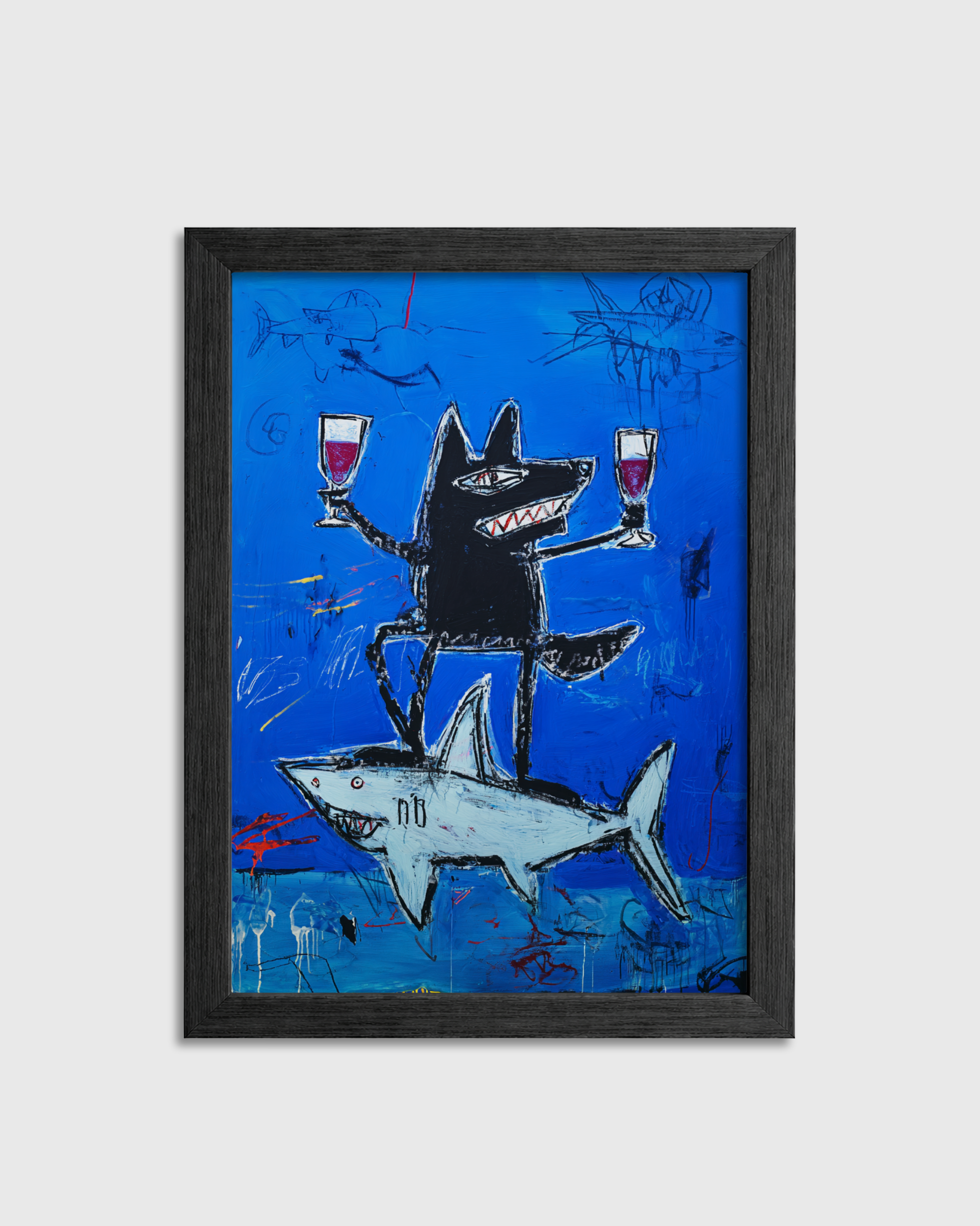 Most chaotic Wolf and Shark