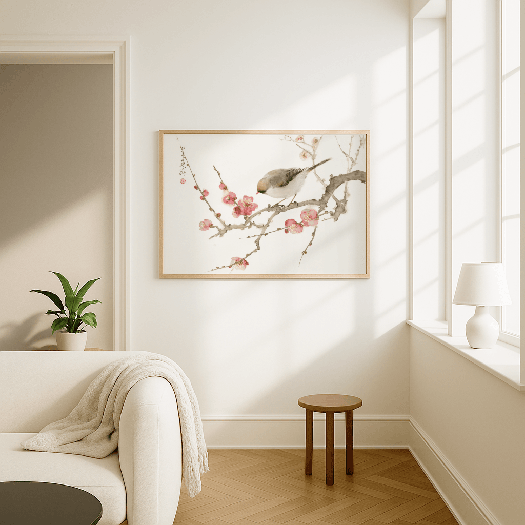 Plum Blossom Bird - The Secret Gallery