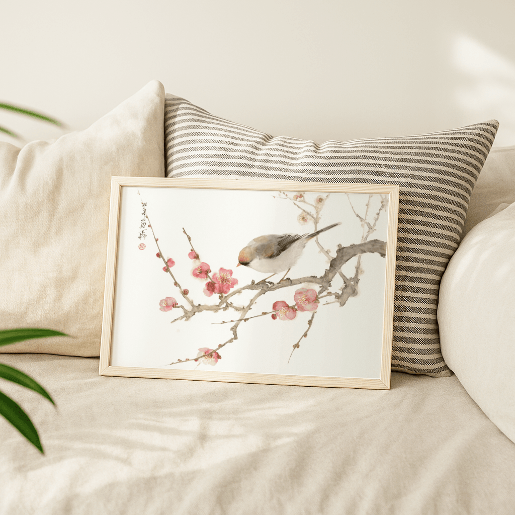Plum Blossom Bird - The Secret Gallery