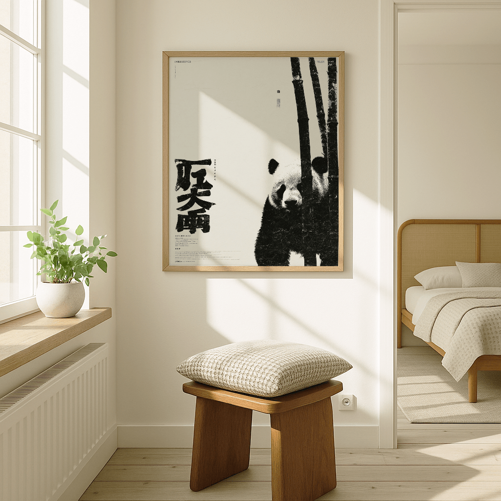 Panda Portrait - The Secret Gallery