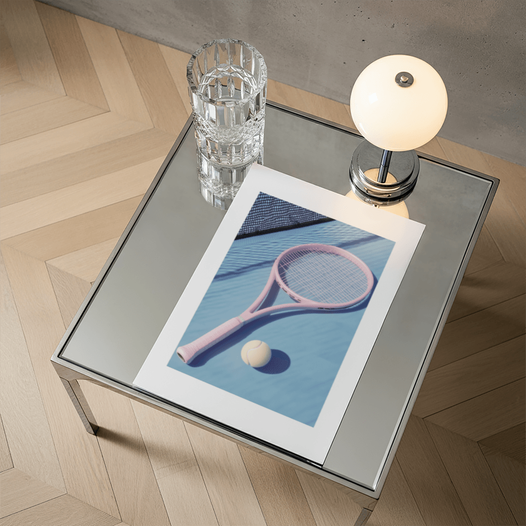 Tennis and Pastels - The Secret Gallery