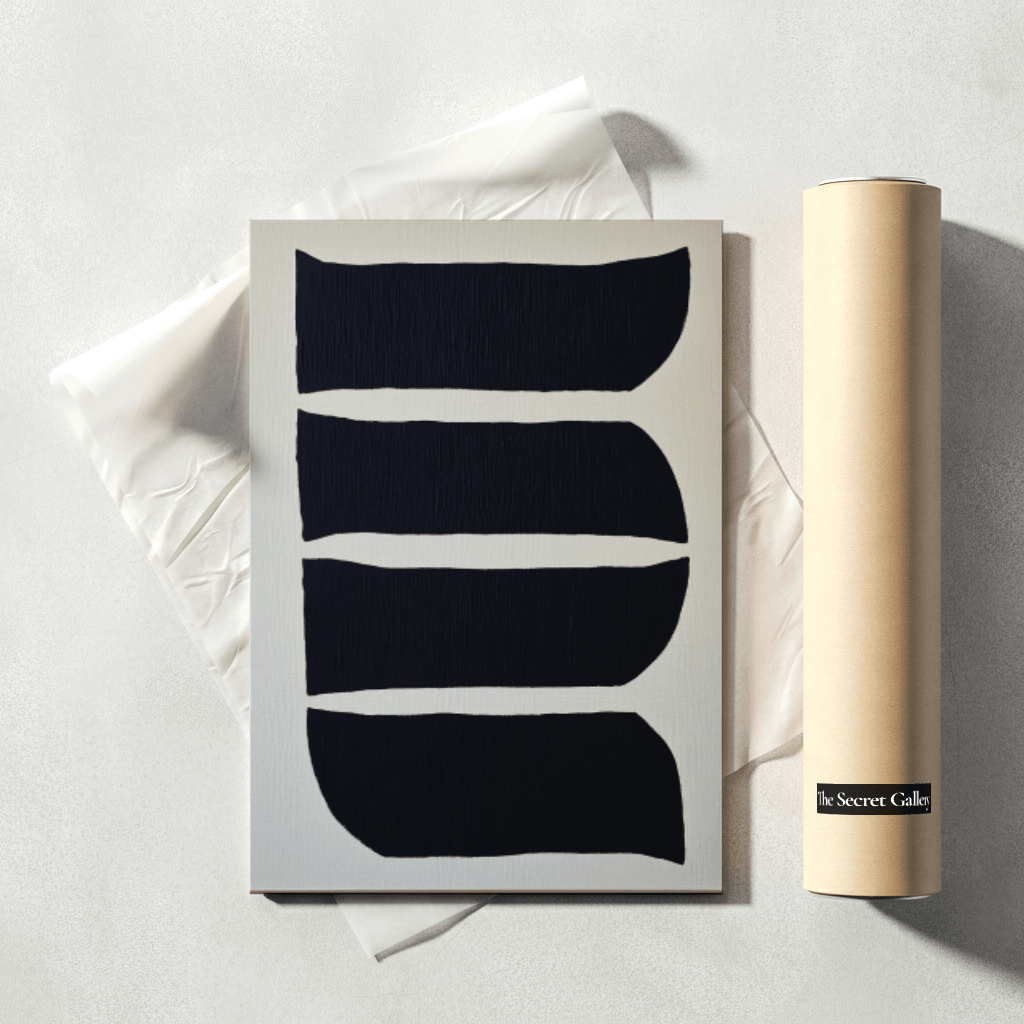 Bold Monochrome Forms - The Secret Gallery