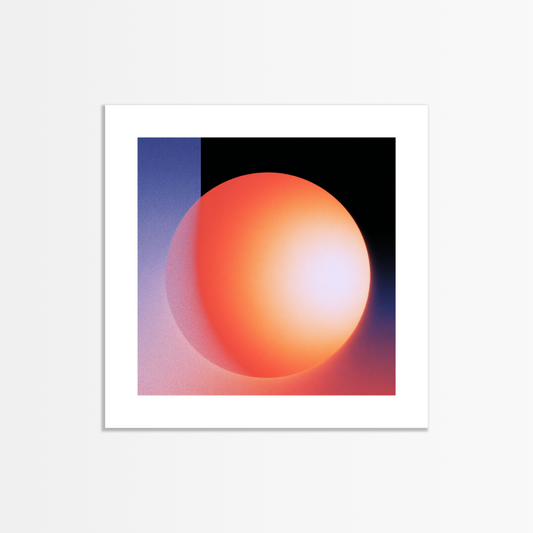 Dark Orange Sphere