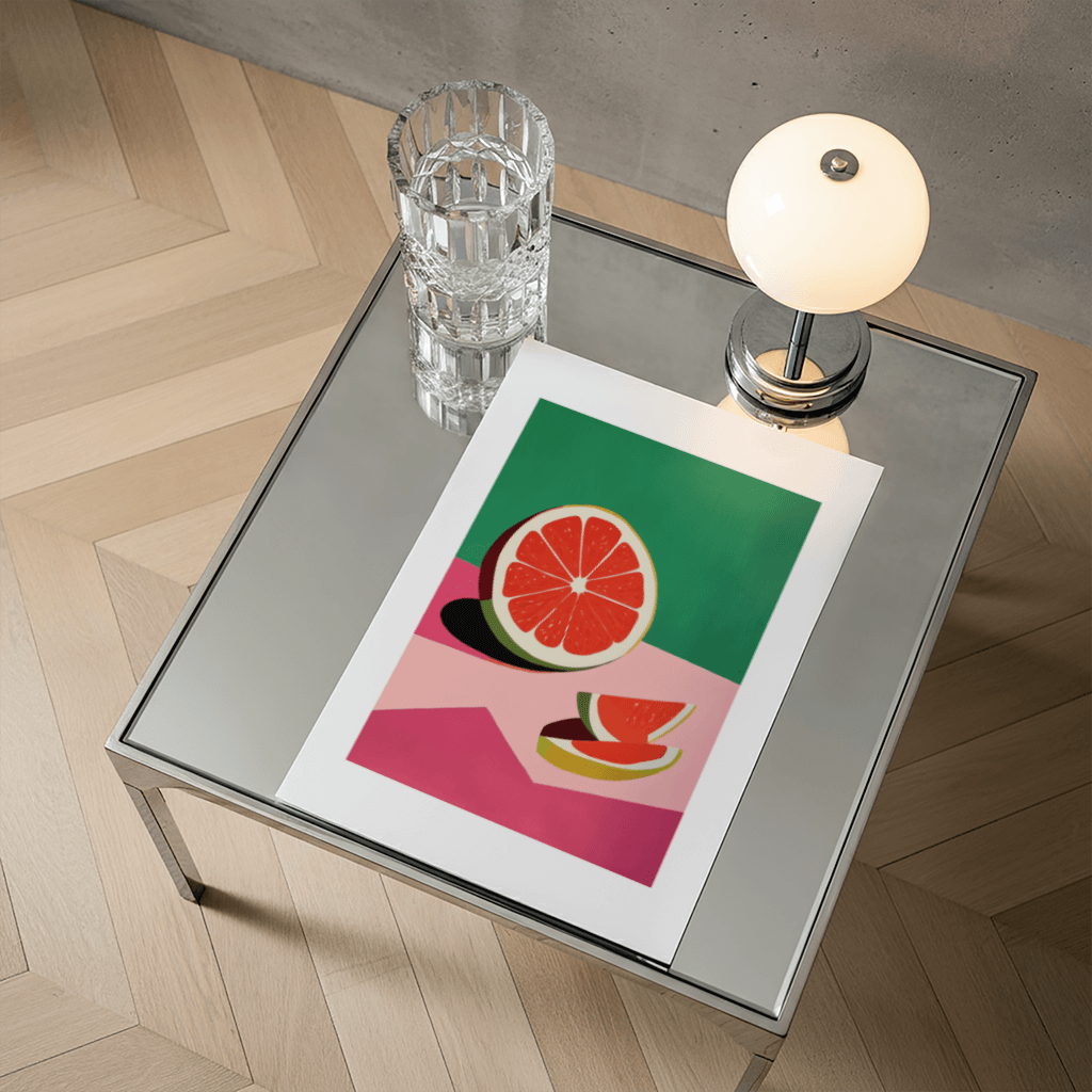 Grapefruit and Melon Harmony - The Secret Gallery