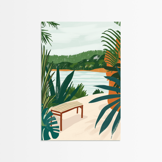 Evening Tranquility in a Calm Haven - The Secret Gallery