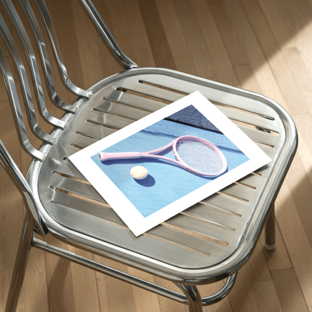 Tennis and Pastels - The Secret Gallery