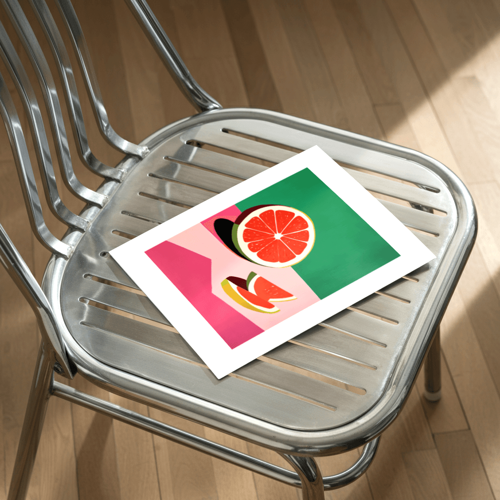 Grapefruit and Melon Harmony - The Secret Gallery