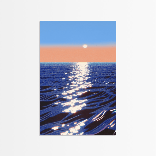 Sunset Over Calm Waters - The Secret Gallery