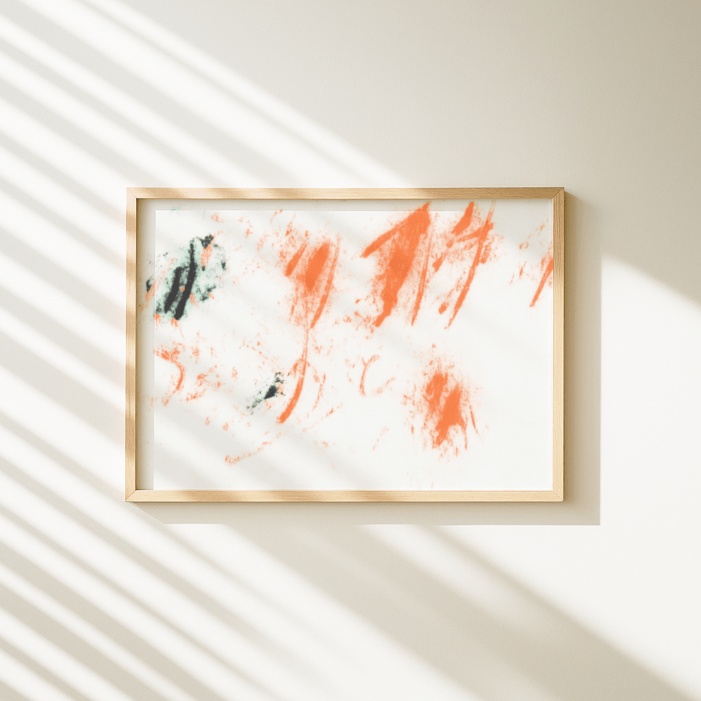 Orange Black Dust - The Secret Gallery