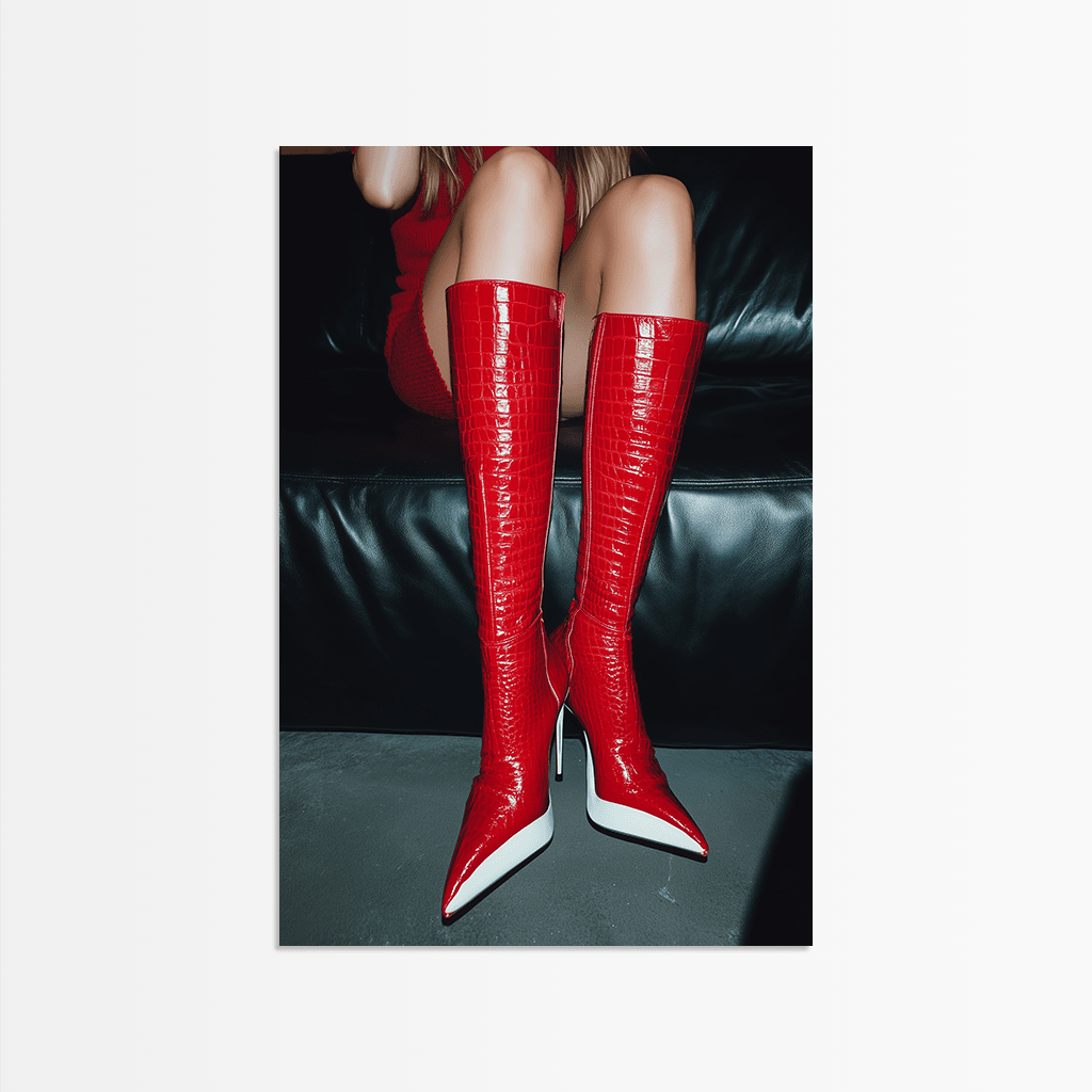 Crimson Heels - The Secret Gallery