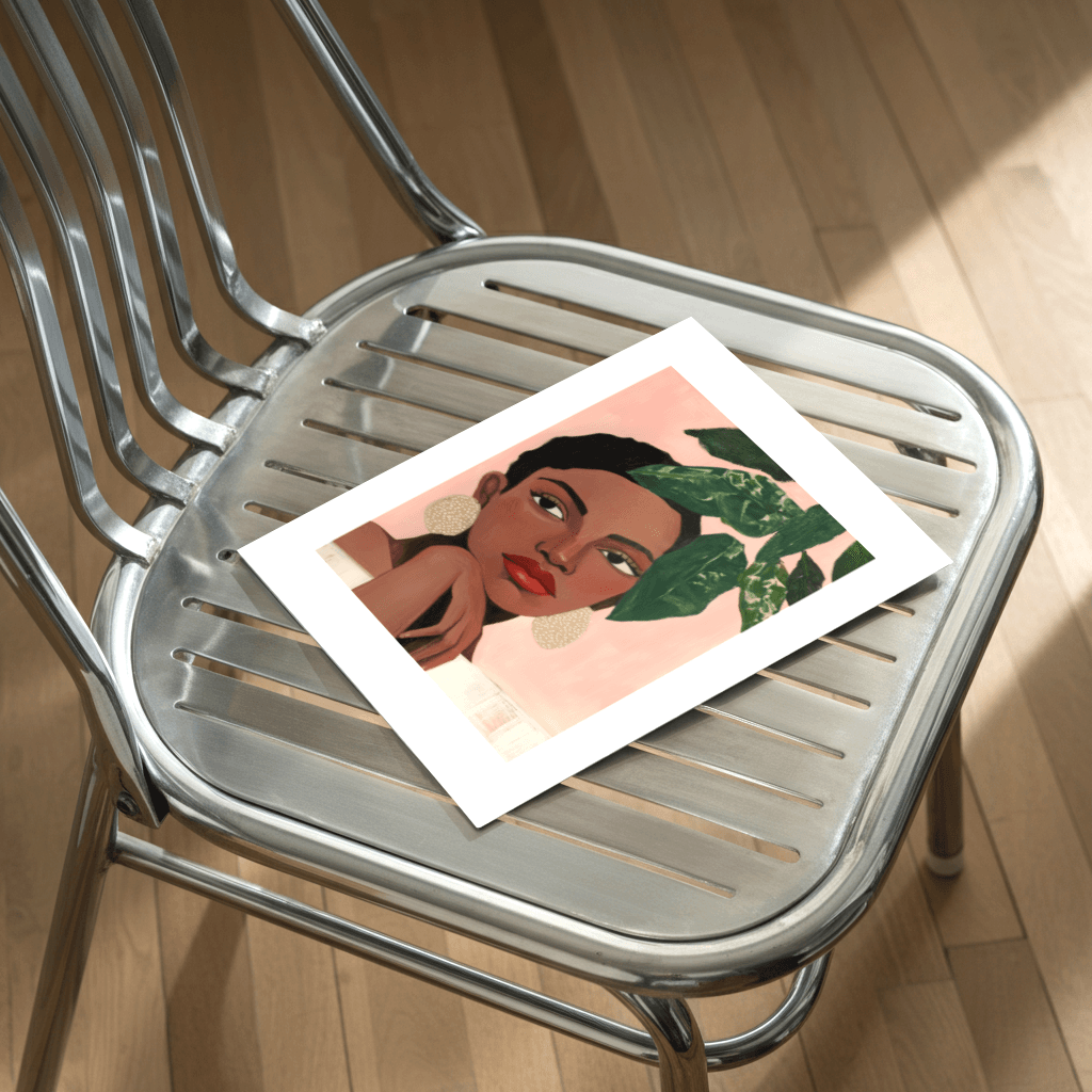 Woman in Jungle Frame - The Secret Gallery
