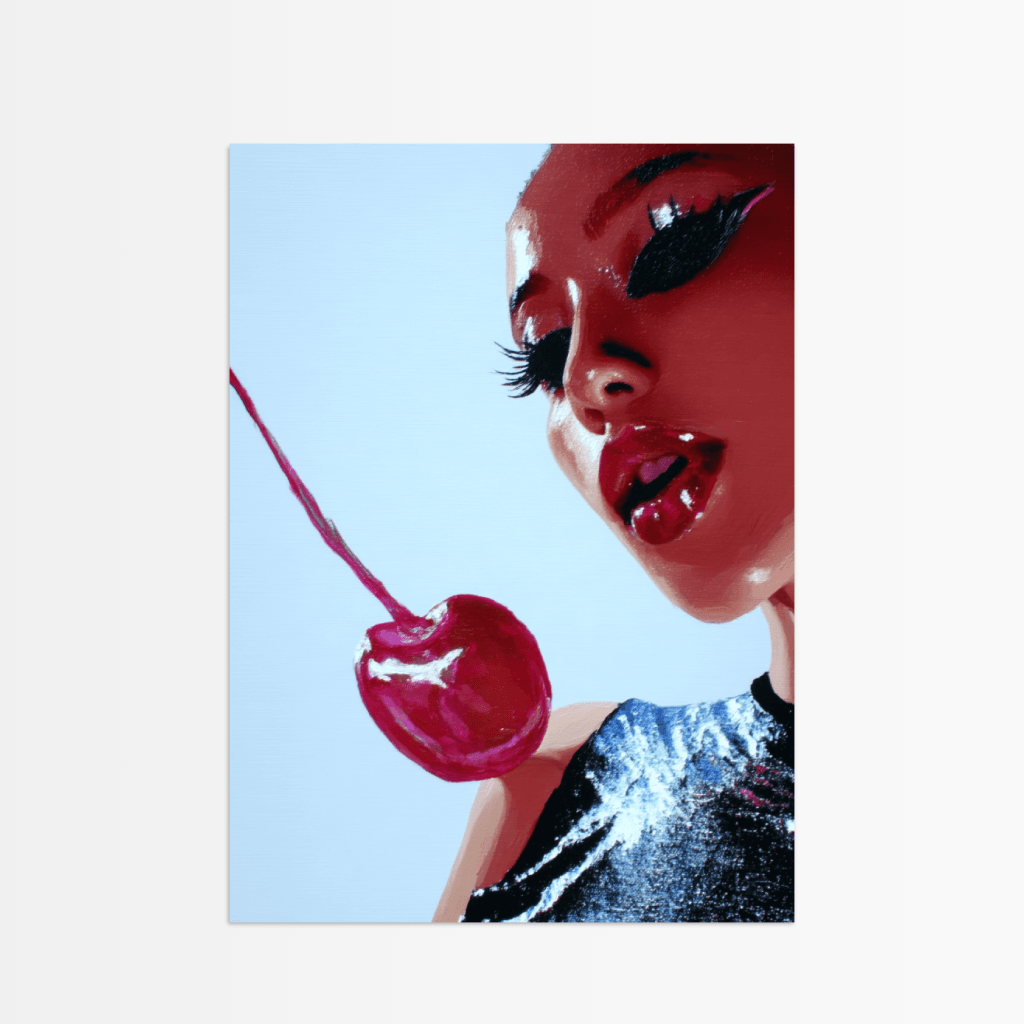 Cherry Lips Glamour - The Secret Gallery
