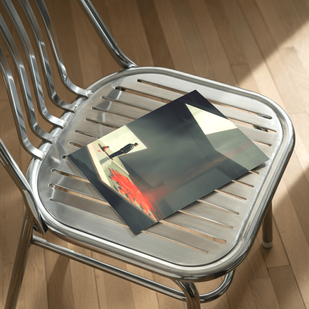 Fractured Patterns in Scarlet - The Secret Gallery