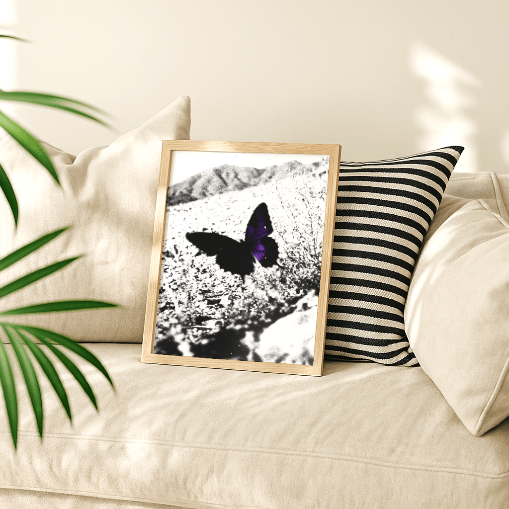 Purple Wing Shadow - The Secret Gallery