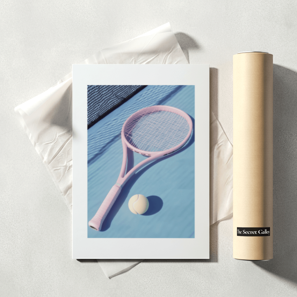 Tennis and Pastels - The Secret Gallery