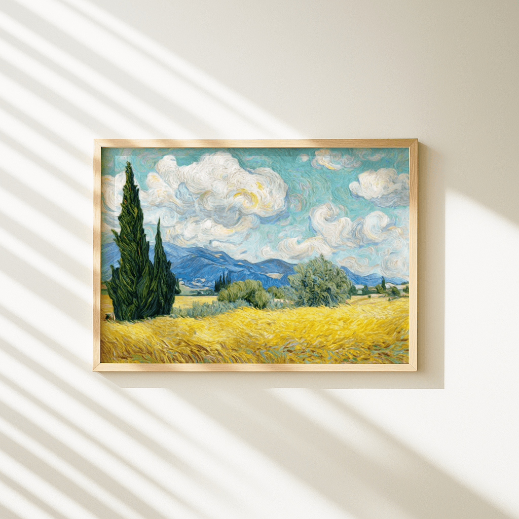 Golden Field Sky - The Secret Gallery