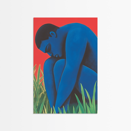 The Sad Blue Giant - The Secret Gallery