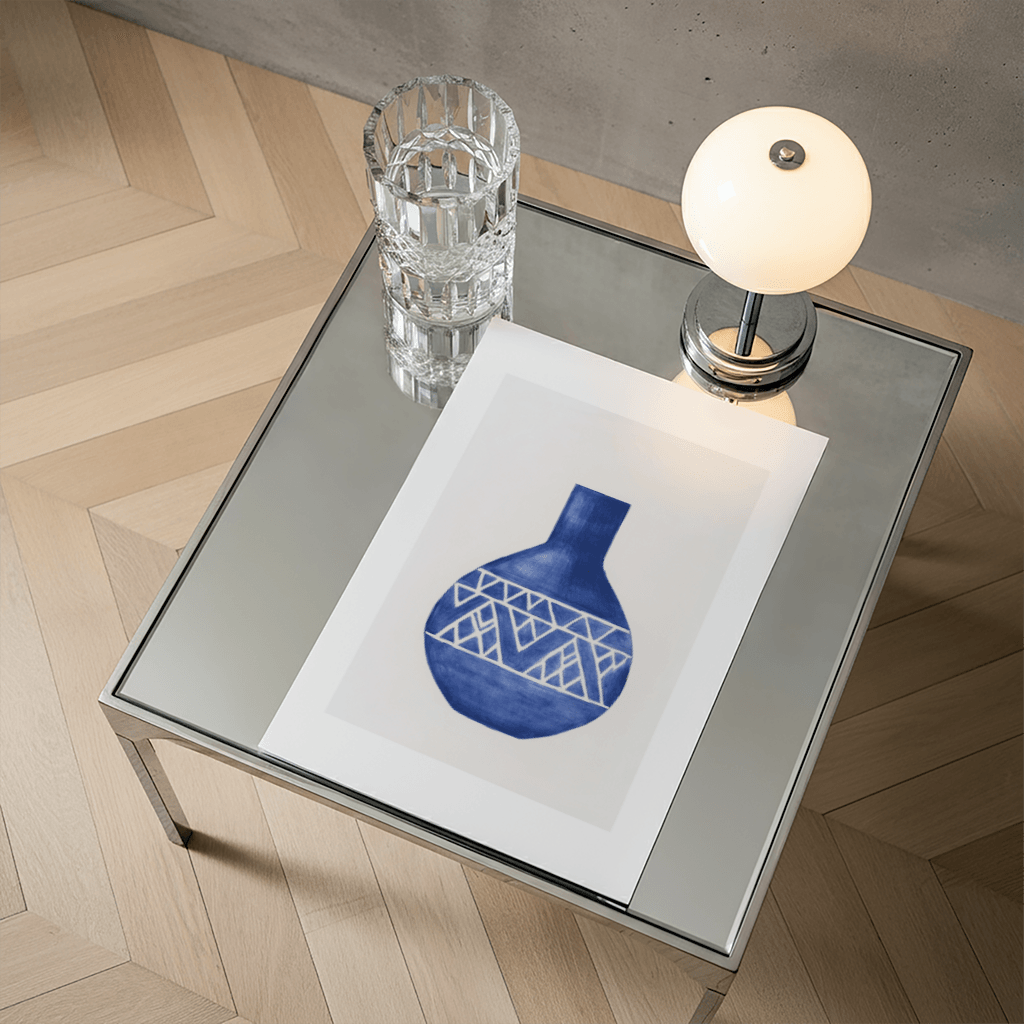 Ceramic Blue Patterns - The Secret Gallery