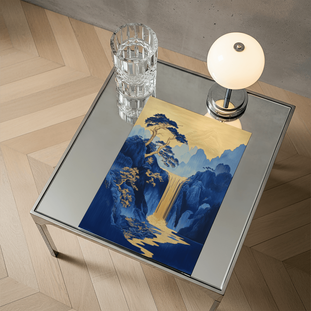 Golden Dreams in Blue Reality - The Secret Gallery