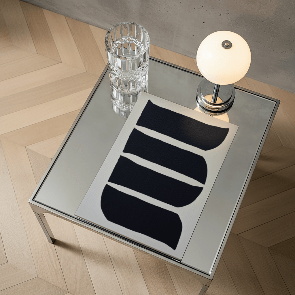 Bold Monochrome Forms - The Secret Gallery