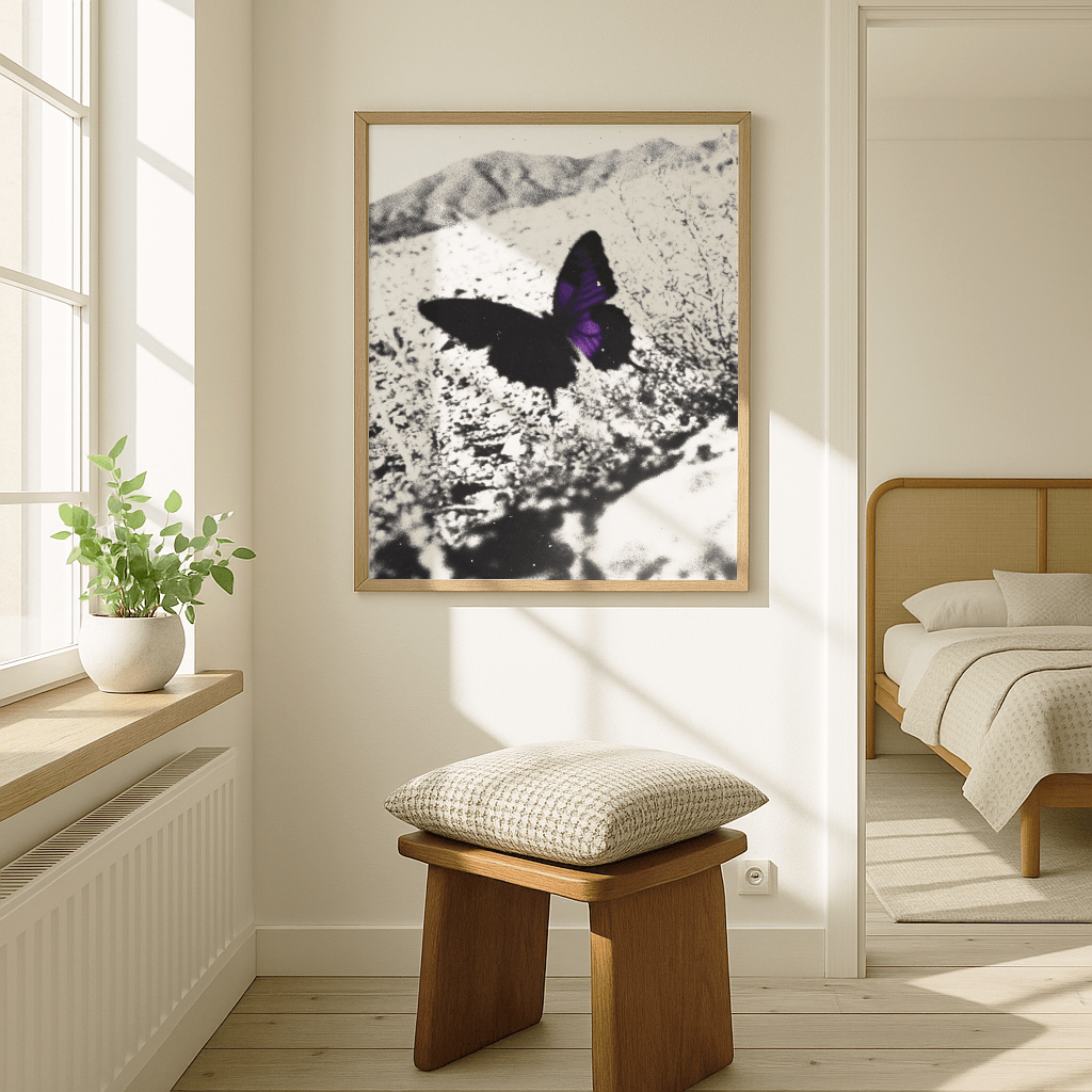 Purple Wing Shadow - The Secret Gallery