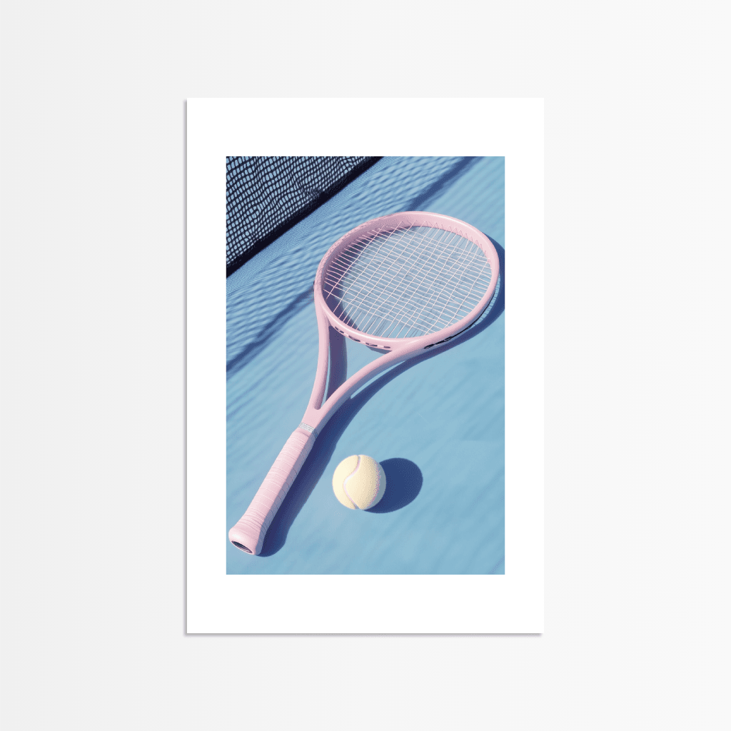 Tennis and Pastels - The Secret Gallery