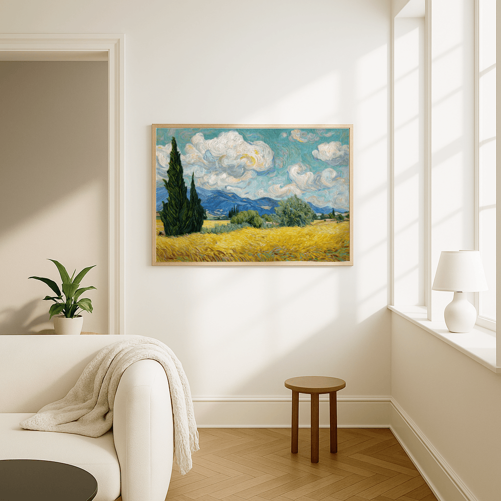 Golden Field Sky - The Secret Gallery