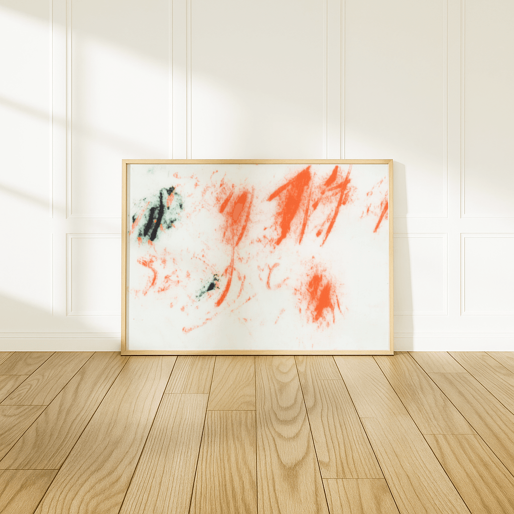 Orange Black Dust - The Secret Gallery