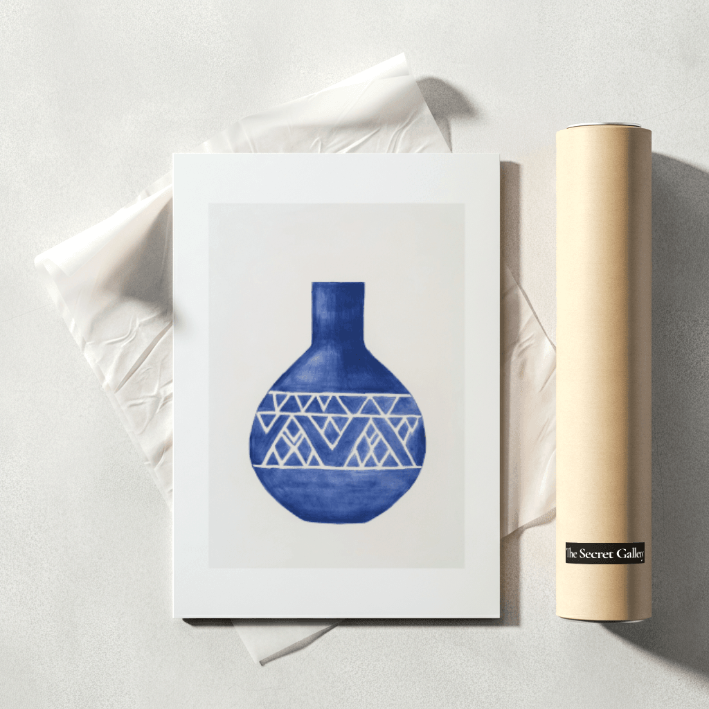 Ceramic Blue Patterns - The Secret Gallery