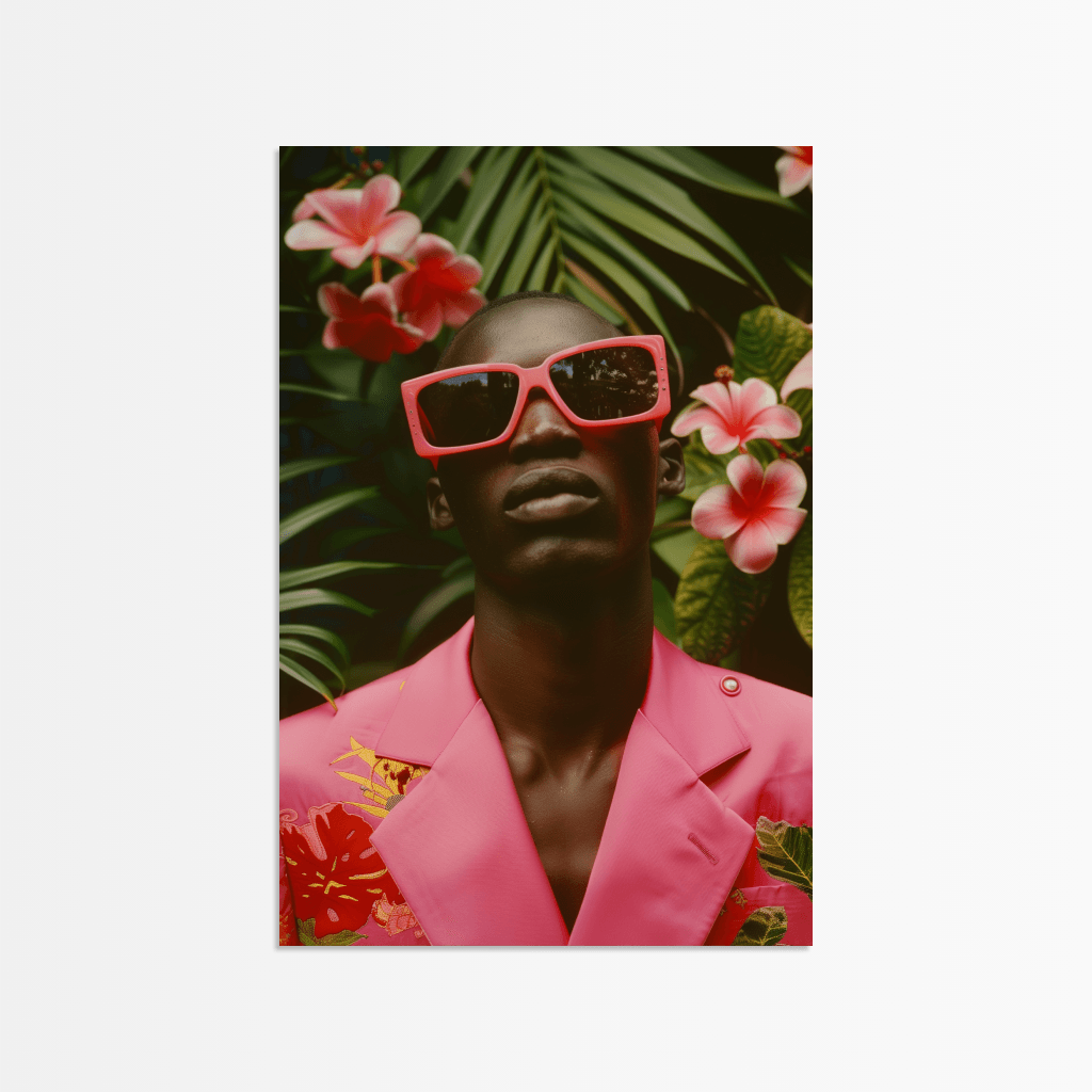 Frederik in Floral Radiance - The Secret Gallery