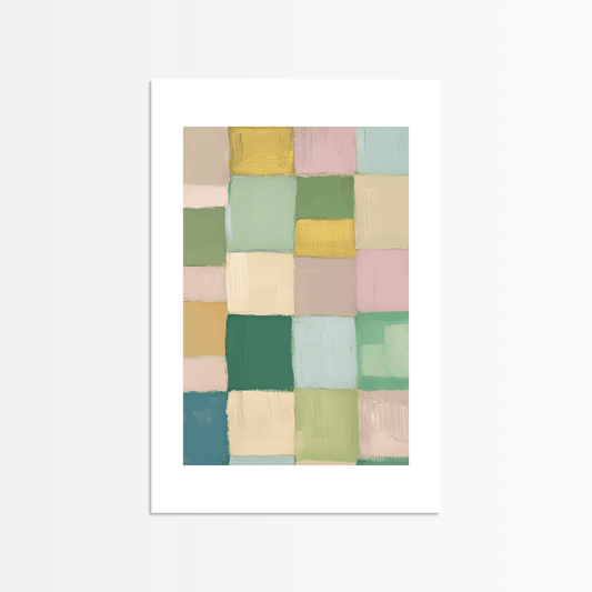 Pastel Checkers - The Secret Gallery