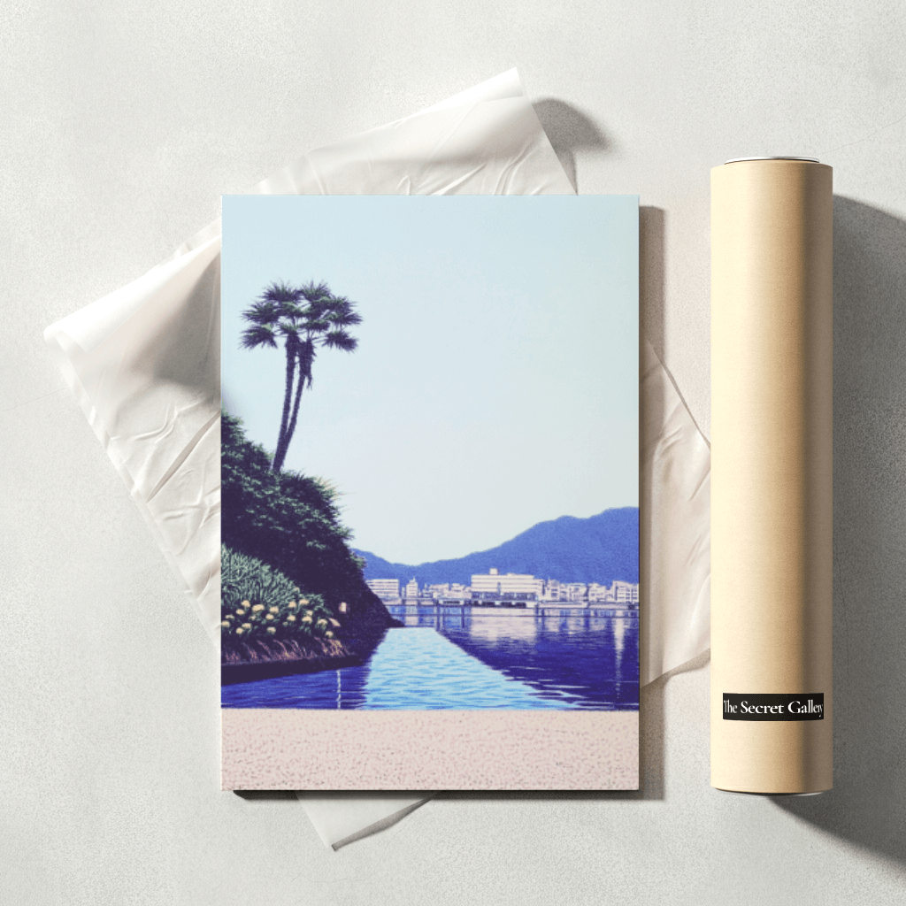 Palms Overlooking the Coast - The Secret Gallery