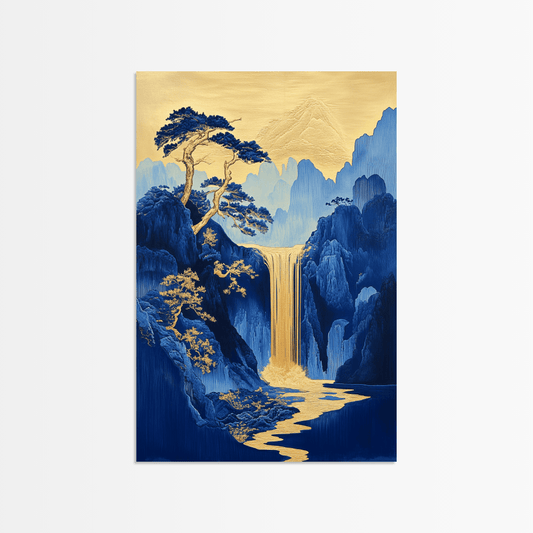 Golden Dreams in Blue Reality - The Secret Gallery