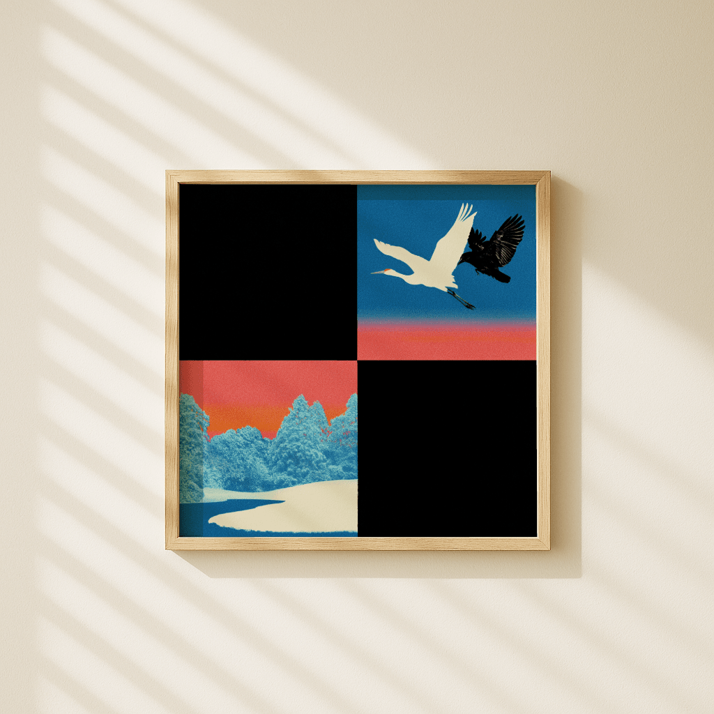 Contrasting Flights Land - The Secret Gallery