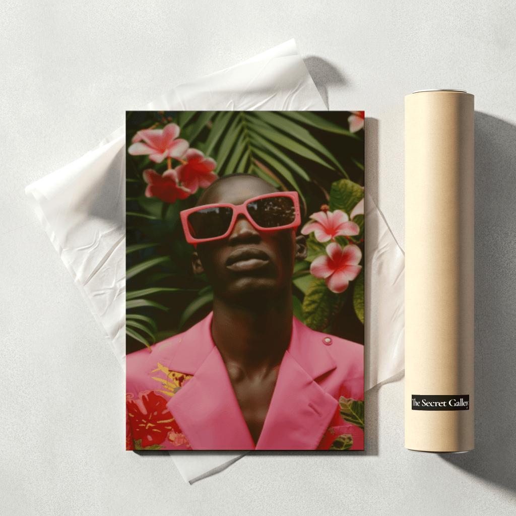Frederik in Floral Radiance - The Secret Gallery
