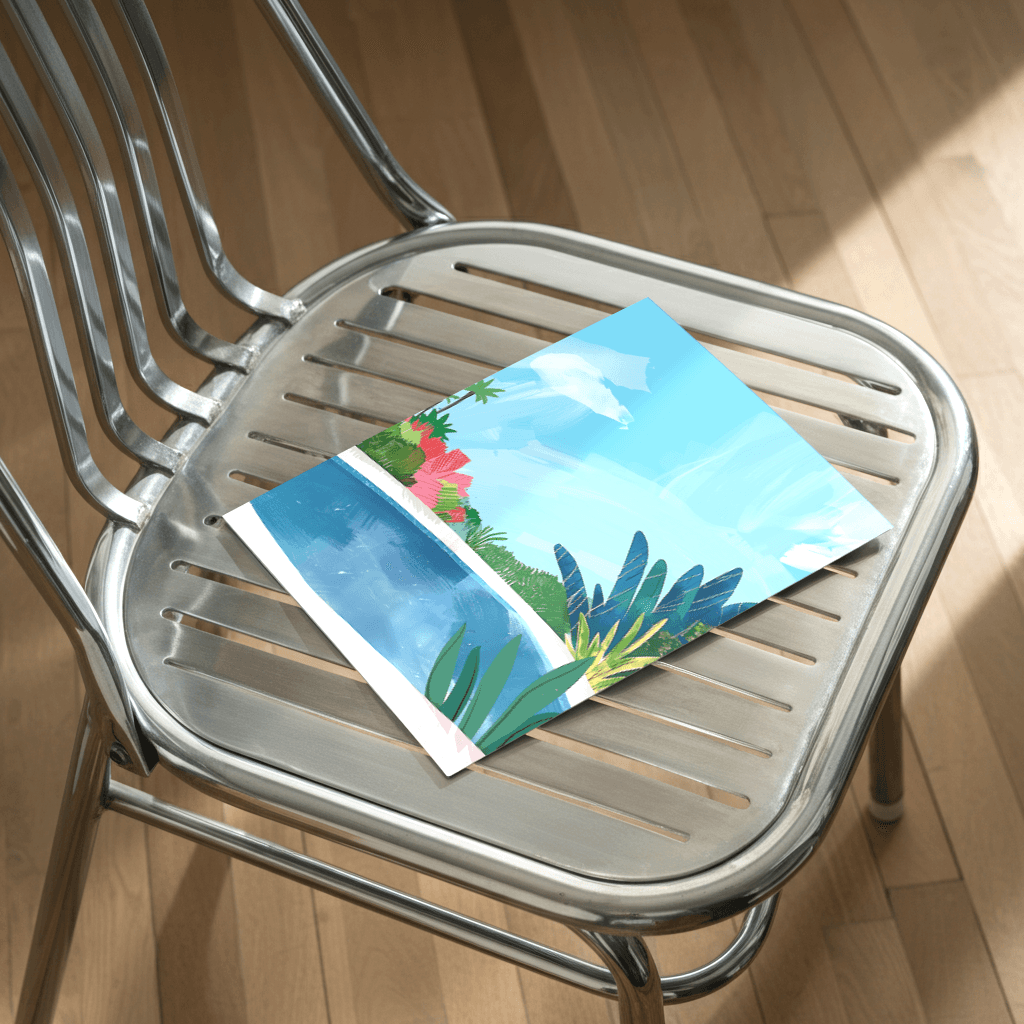 A Day of Solitude by the Azure Pool - The Secret Gallery
