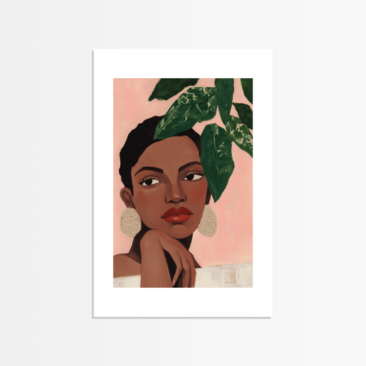 Woman in Jungle Frame - The Secret Gallery