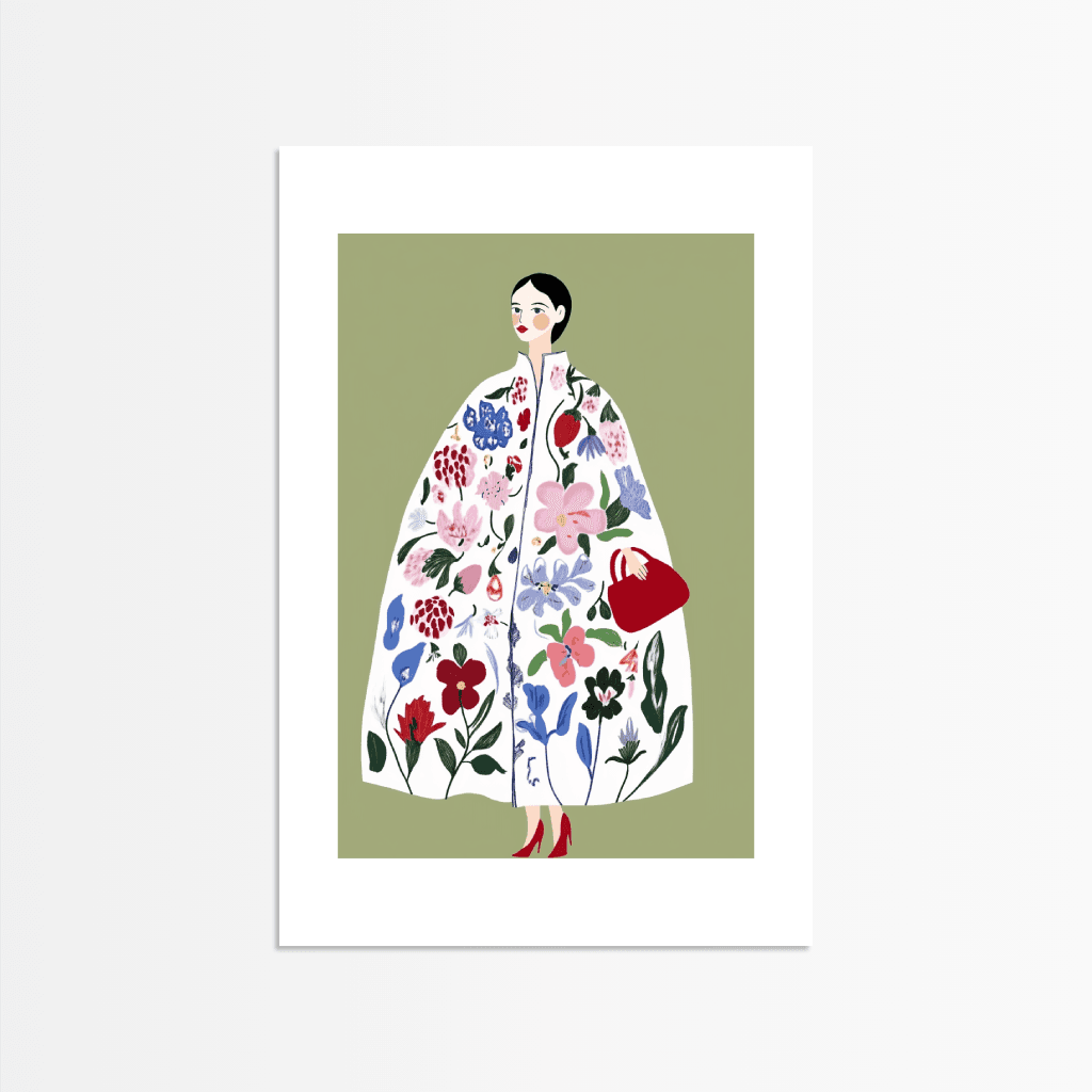 Floral Cloak of Style - The Secret Gallery