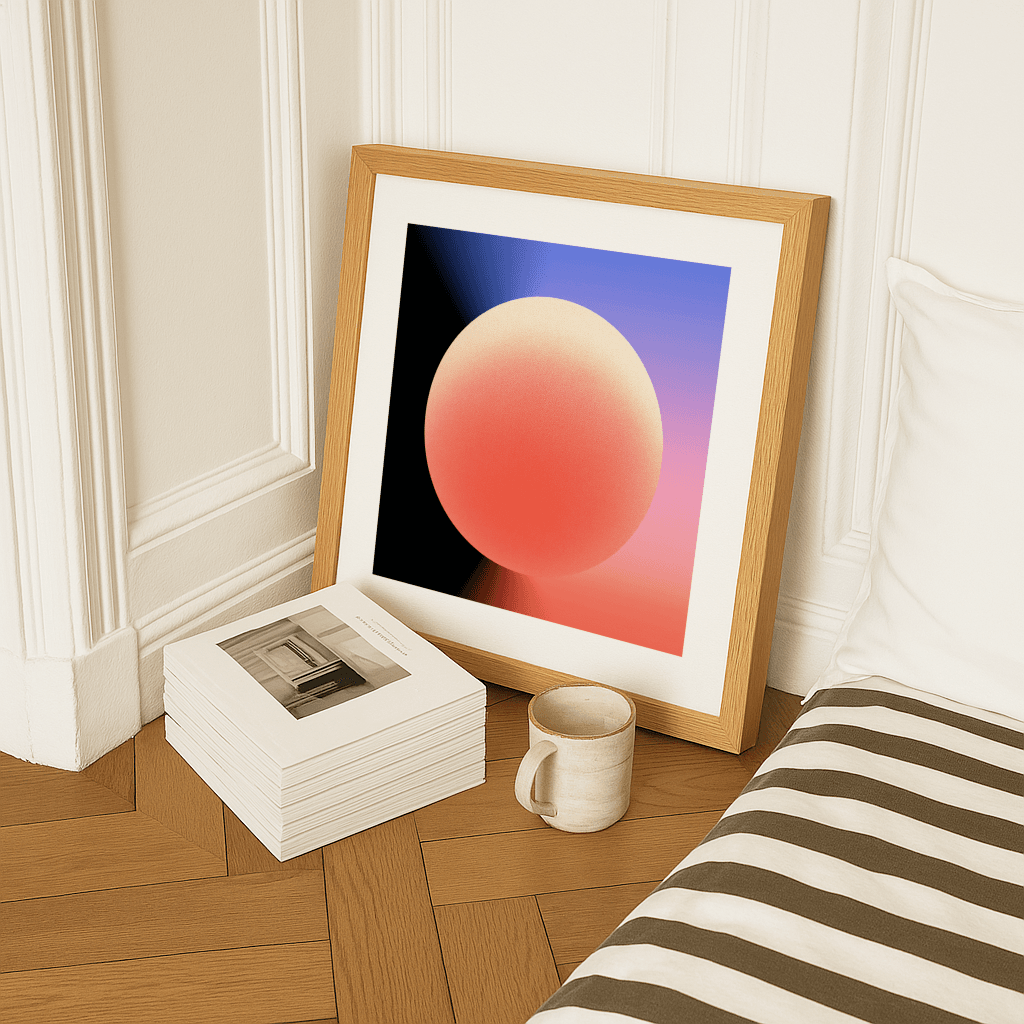 Almost Red Sphere - The Secret Gallery