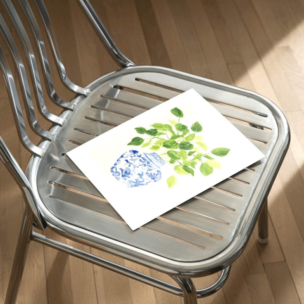 Blue Vase in Harmony - The Secret Gallery