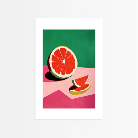 Grapefruit and Melon Harmony - The Secret Gallery