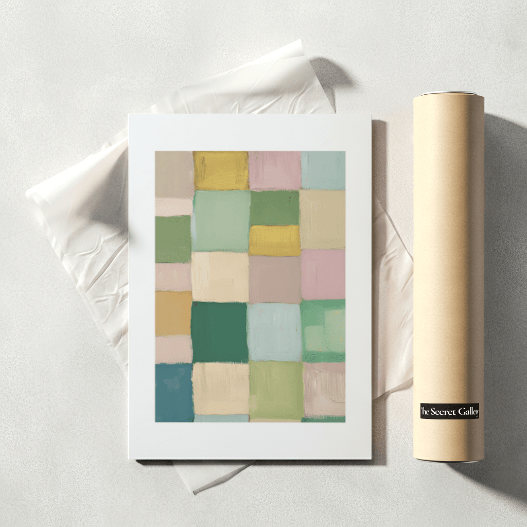 Pastel Checkers - The Secret Gallery
