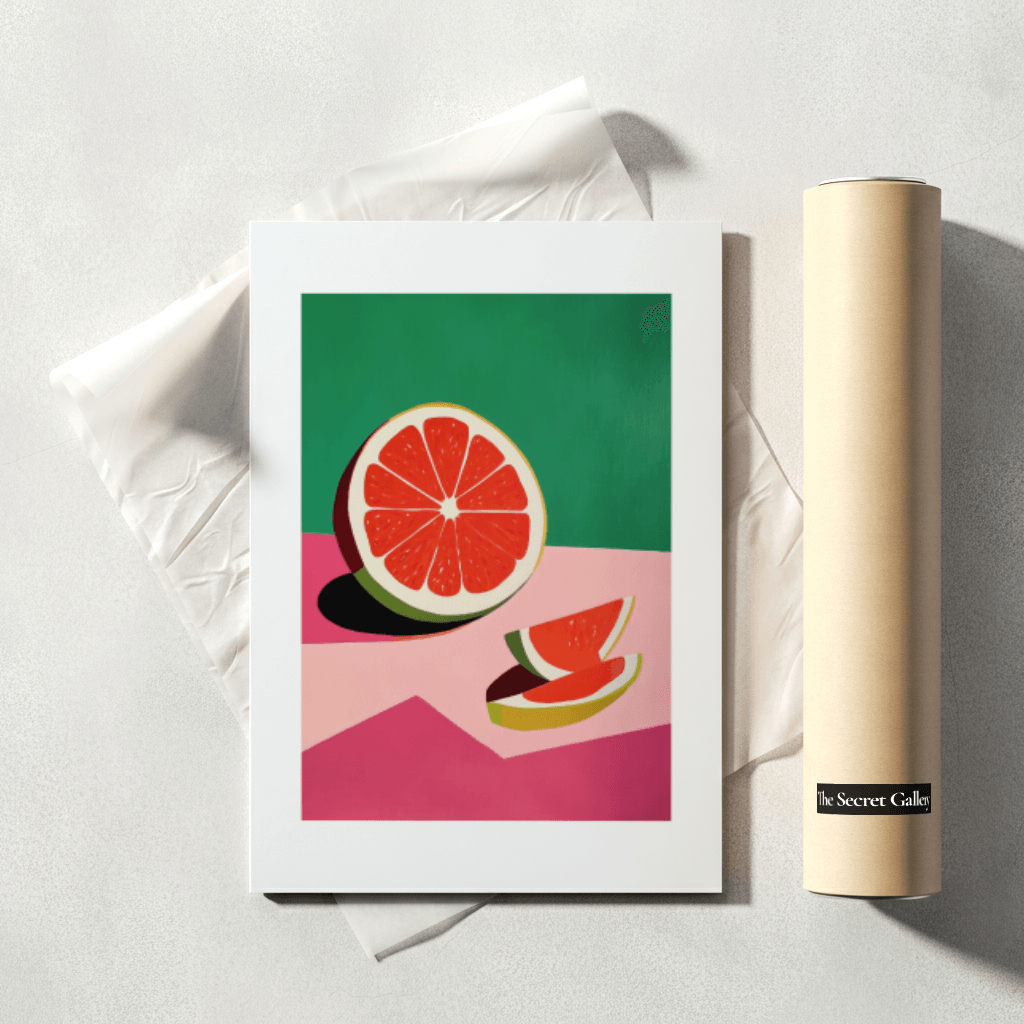 Grapefruit and Melon Harmony - The Secret Gallery
