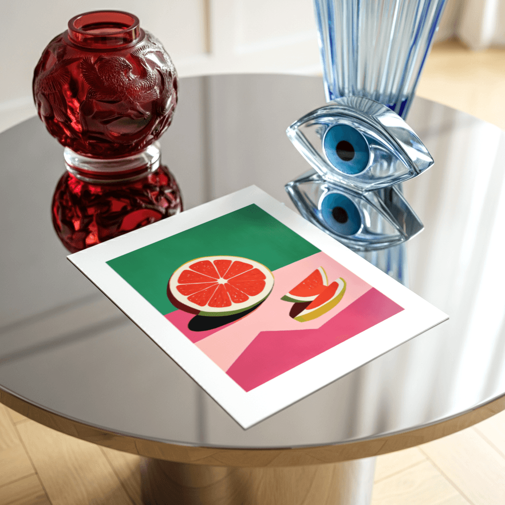 Grapefruit and Melon Harmony - The Secret Gallery