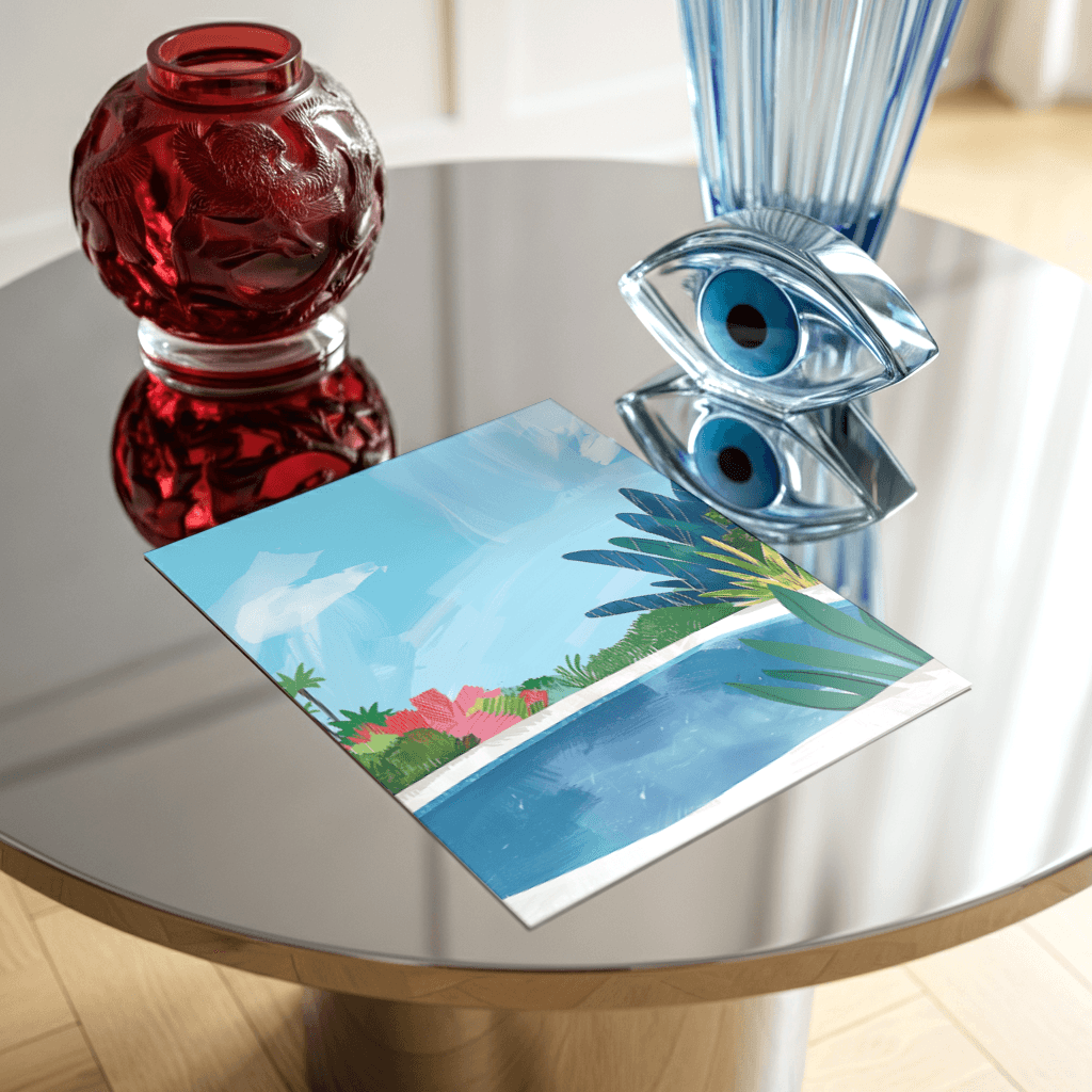 A Day of Solitude by the Azure Pool - The Secret Gallery