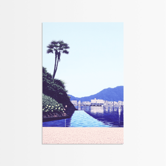 Palms Overlooking the Coast - The Secret Gallery